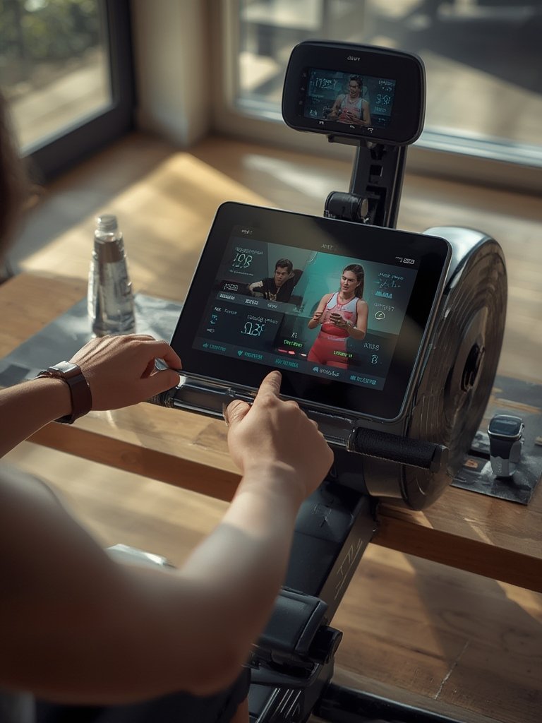 Connected Rowing Machines - Illustration 2