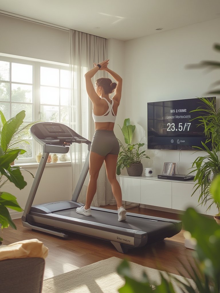 Smart home treadmill - Illustration 3