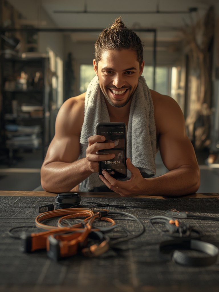 Smart resistance bands - Illustration 3