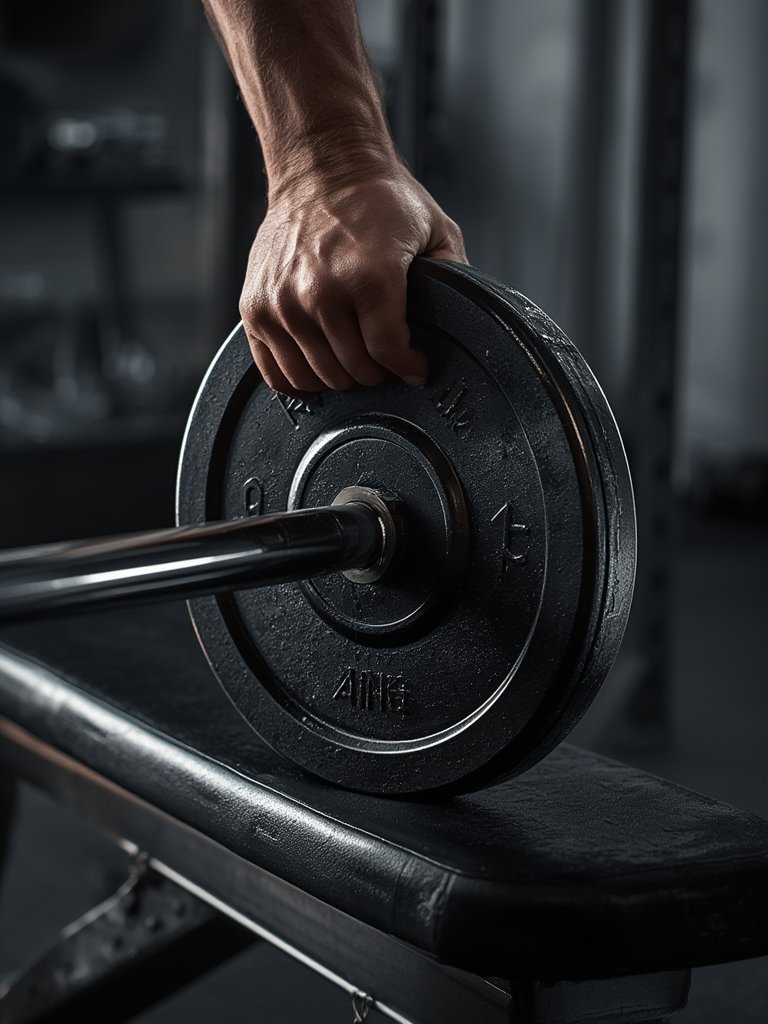 weight plate in action