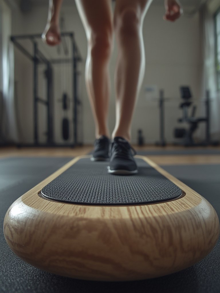 balance board in action