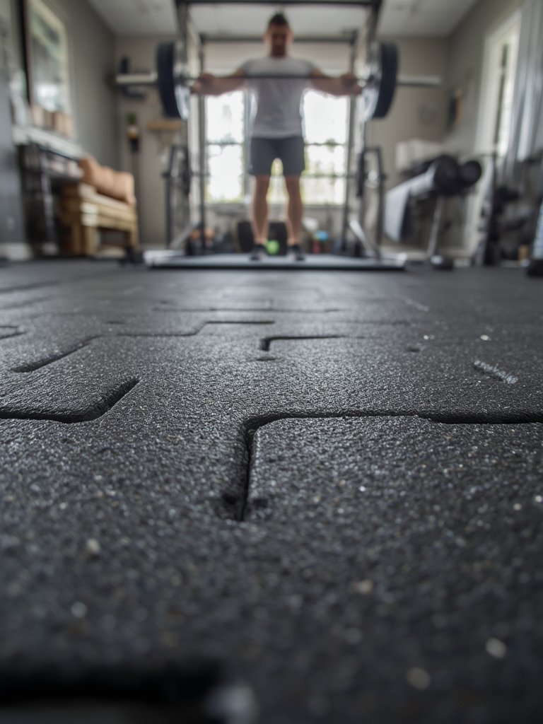 exercise mat in action