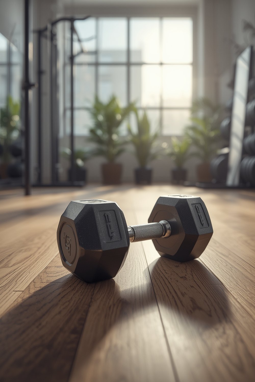 hex dumbbell product view