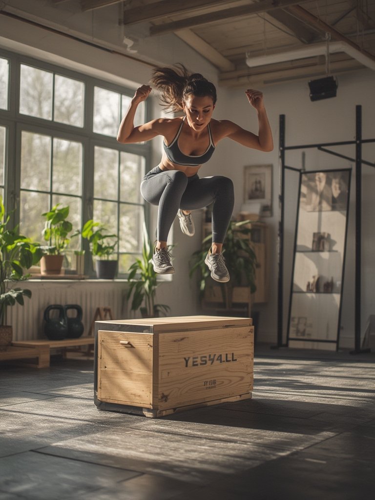 Plyo Box: 7 Ultimate Steps For Amazing Home Gym Results 2026 2 plyo box in action