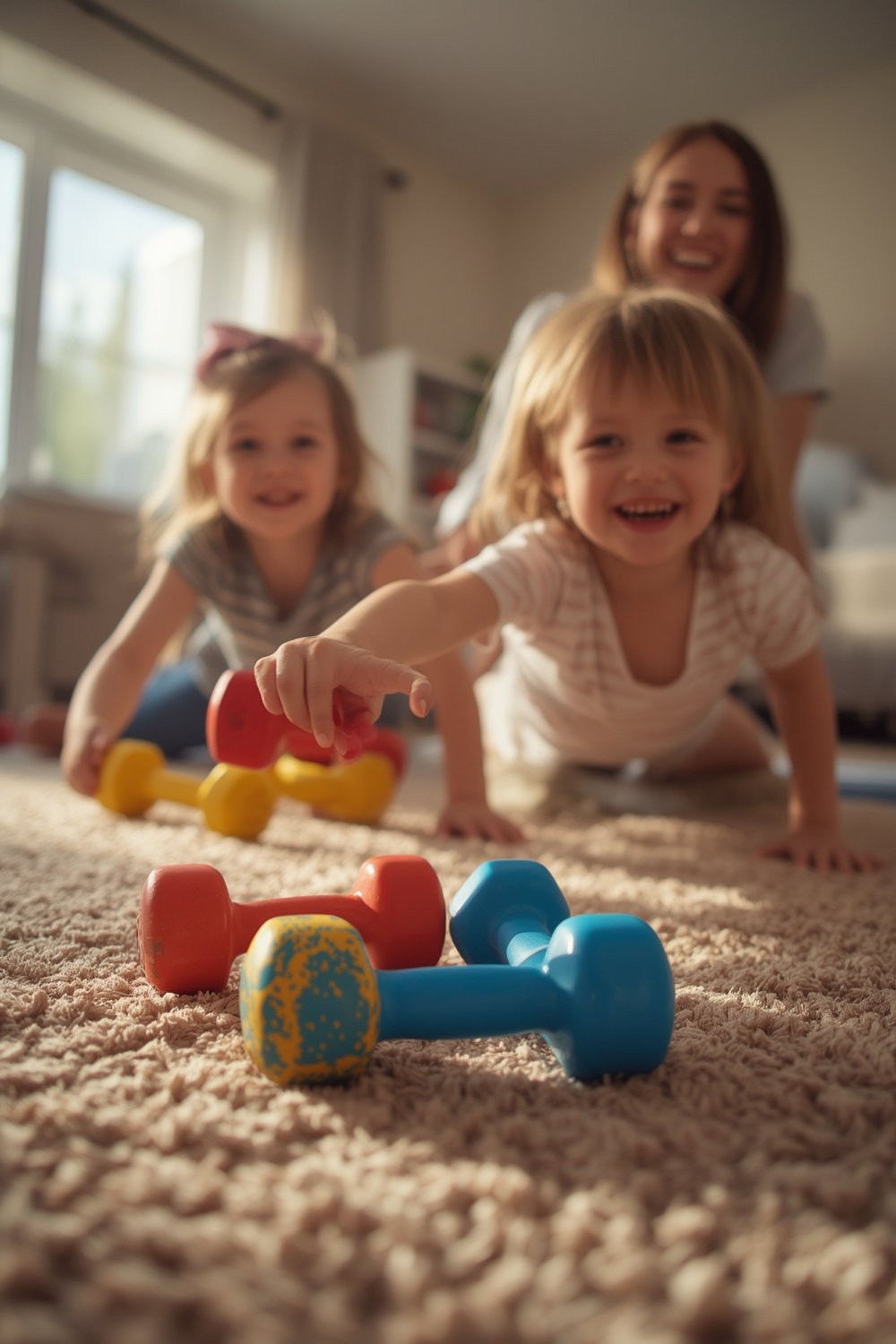kids dumbbells product view