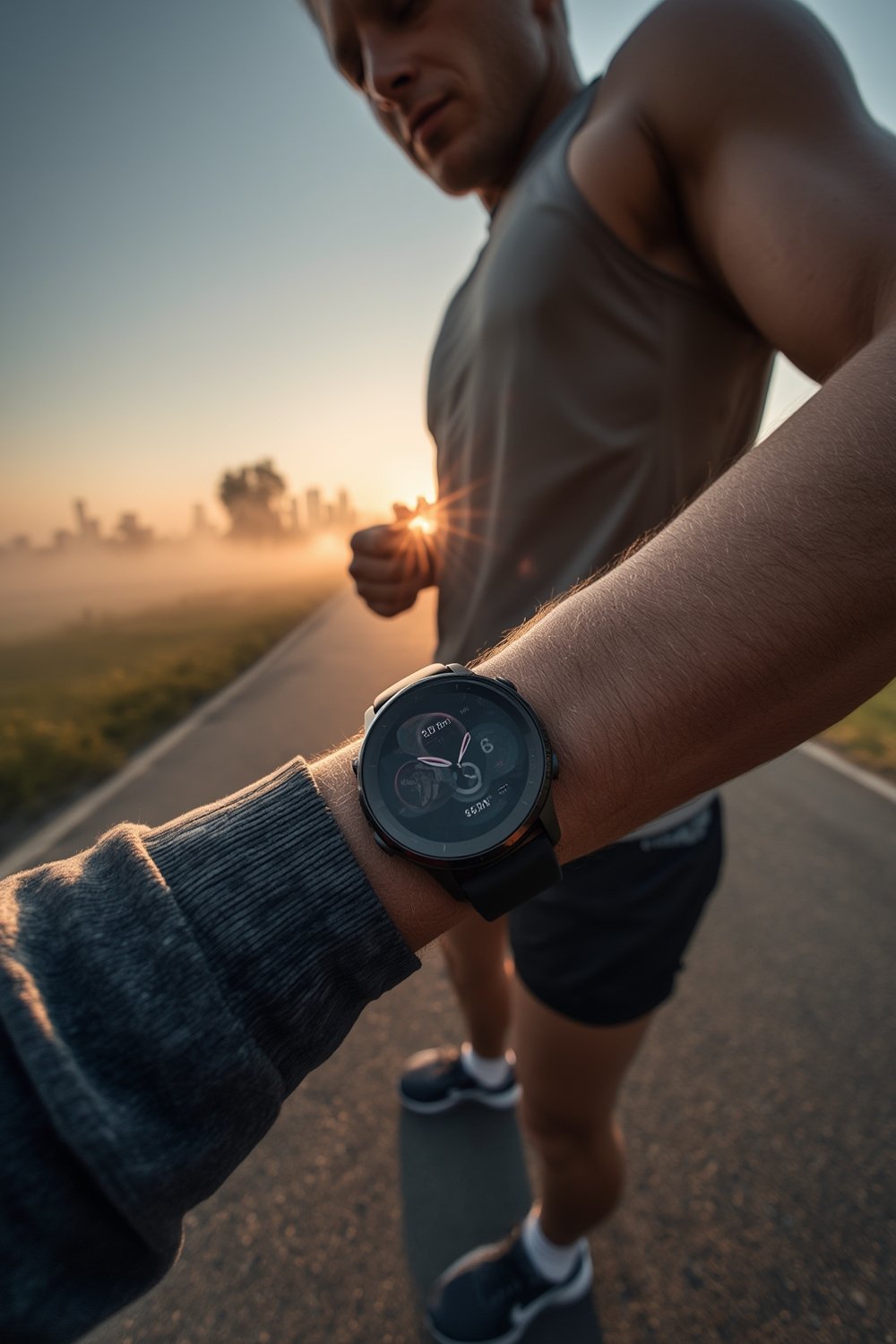running watch product view