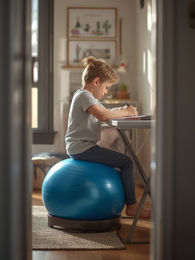 kids balance in action