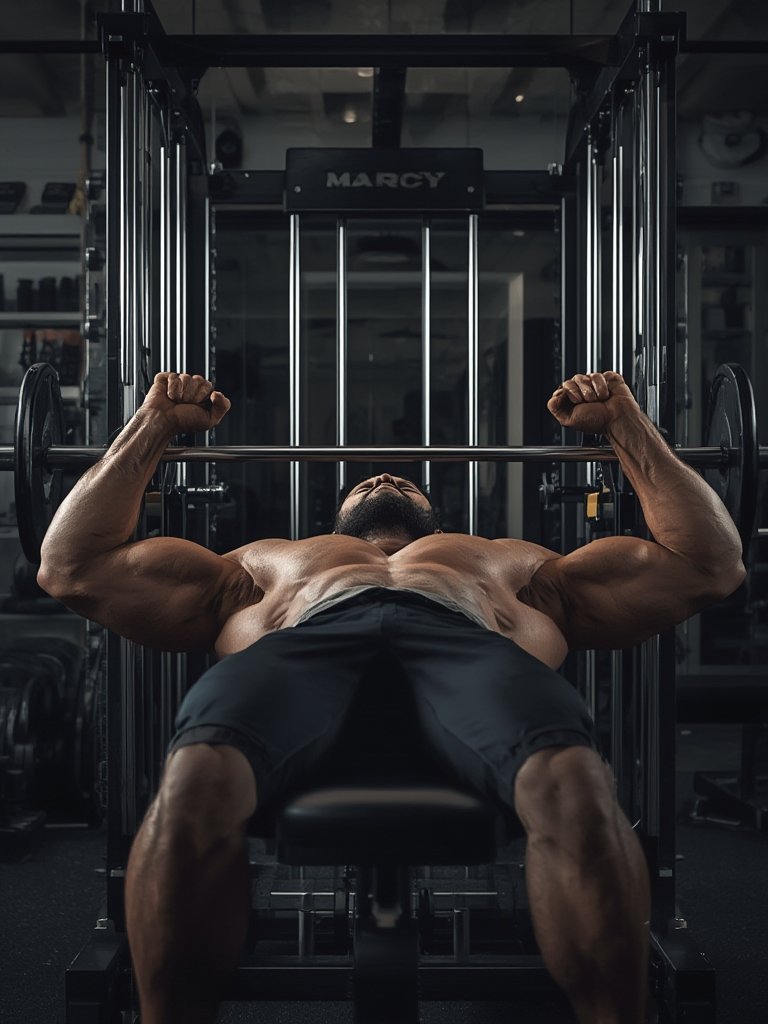 smith machine in action