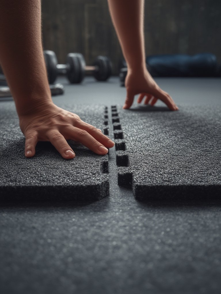 foam flooring in action