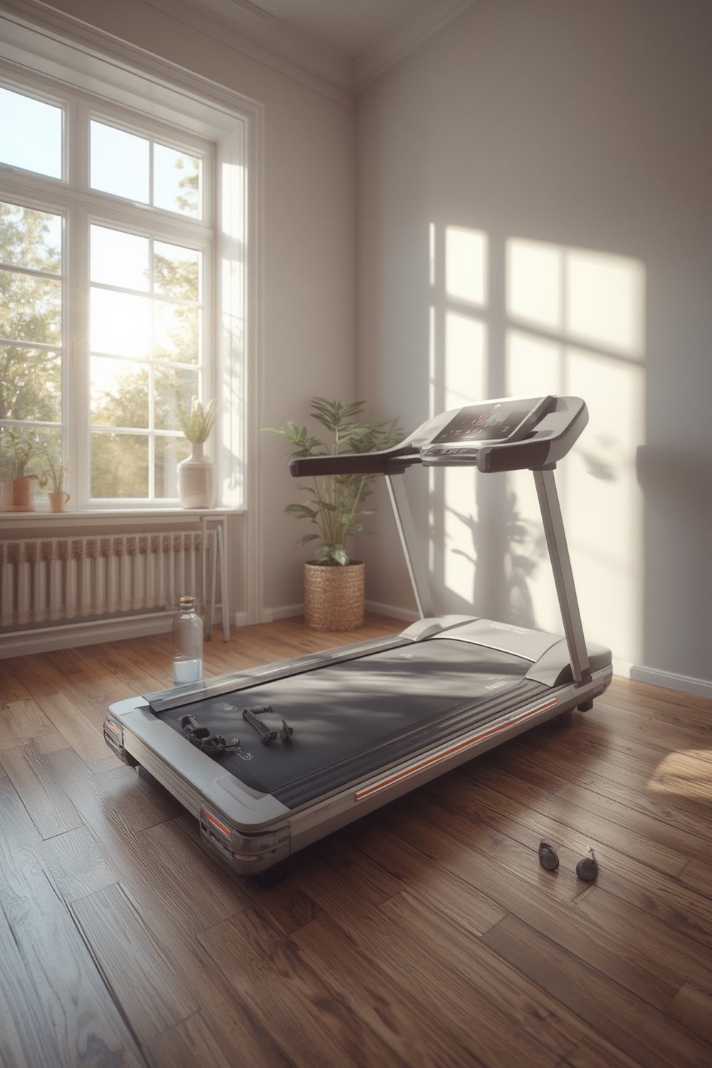 Smart treadmill product view