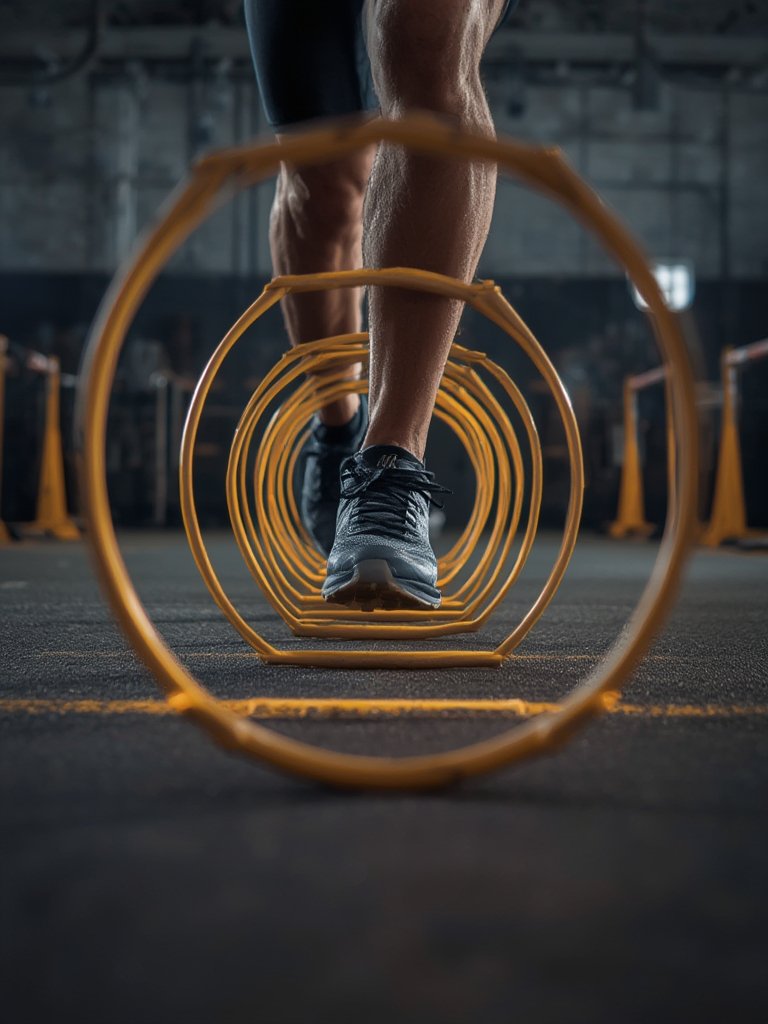 agility rings in action